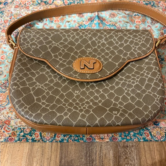Nina Ricci Handbags - Nina Ricca Vintage Giraffe Print Bag